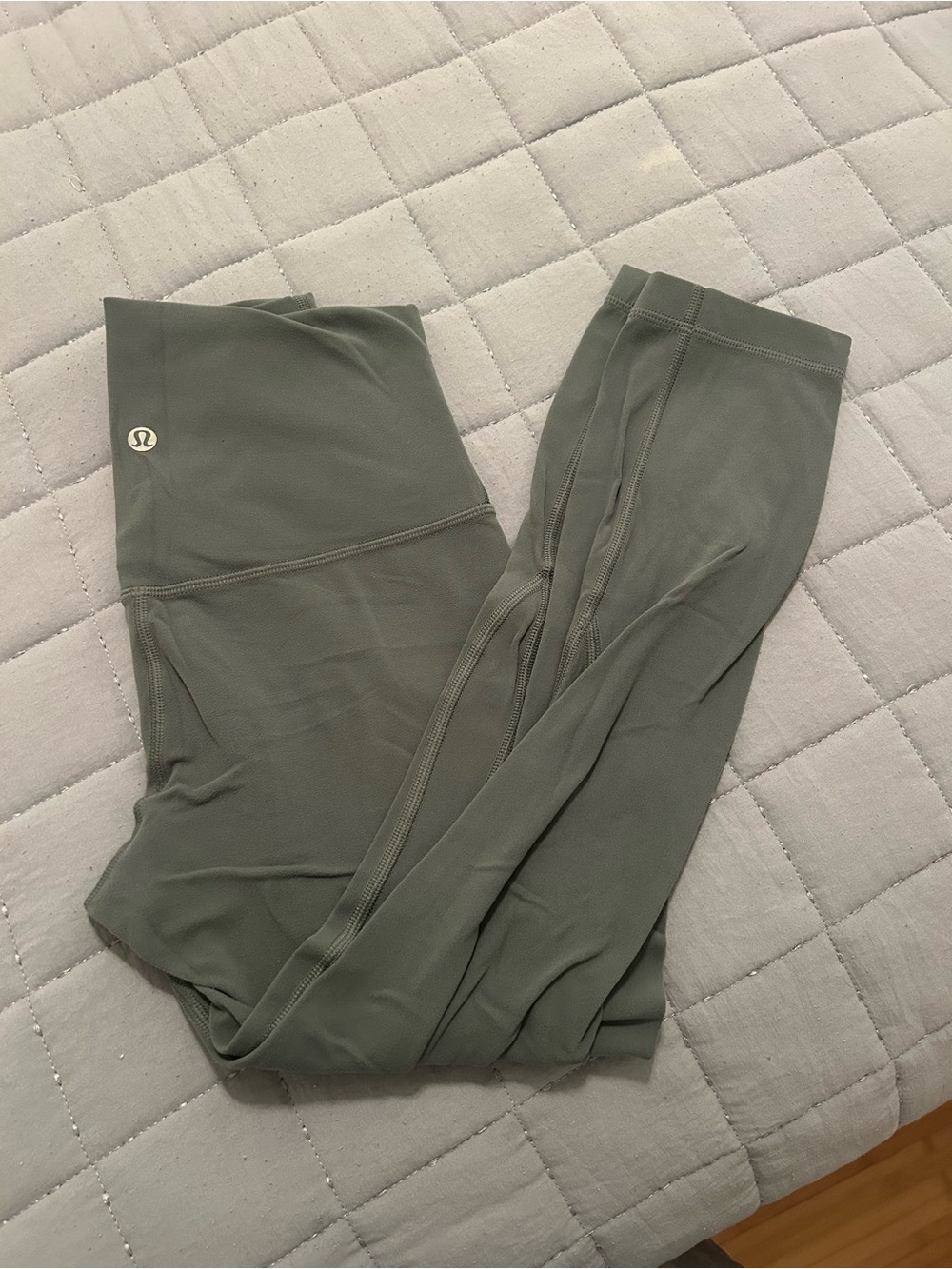 lululemon athletica Olive Green Sculpting Leggings